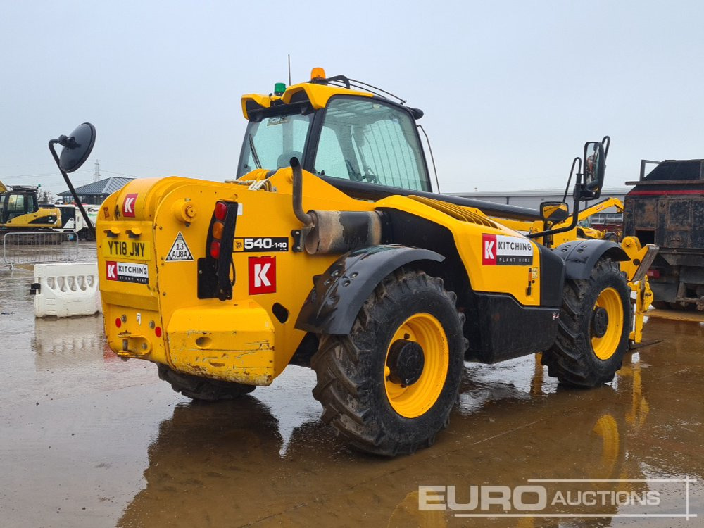 2018 JCB 540-140 Hi Viz - Τηλεσκοπικός φορτωτής: φωτογραφία 5 2018 JCB 540-140 Hi Viz - Τηλεσκοπικός φορτωτής: φωτογραφία 5
