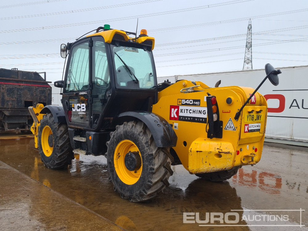 2018 JCB 540-140 Hi Viz - Τηλεσκοπικός φορτωτής: φωτογραφία 3 2018 JCB 540-140 Hi Viz - Τηλεσκοπικός φορτωτής: φωτογραφία 3