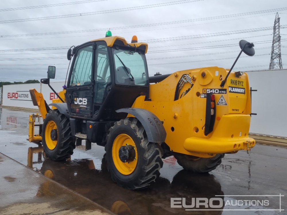 2018 JCB 540-170 - Τηλεσκοπικός φορτωτής: φωτογραφία 3 2018 JCB 540-170 - Τηλεσκοπικός φορτωτής: φωτογραφία 3