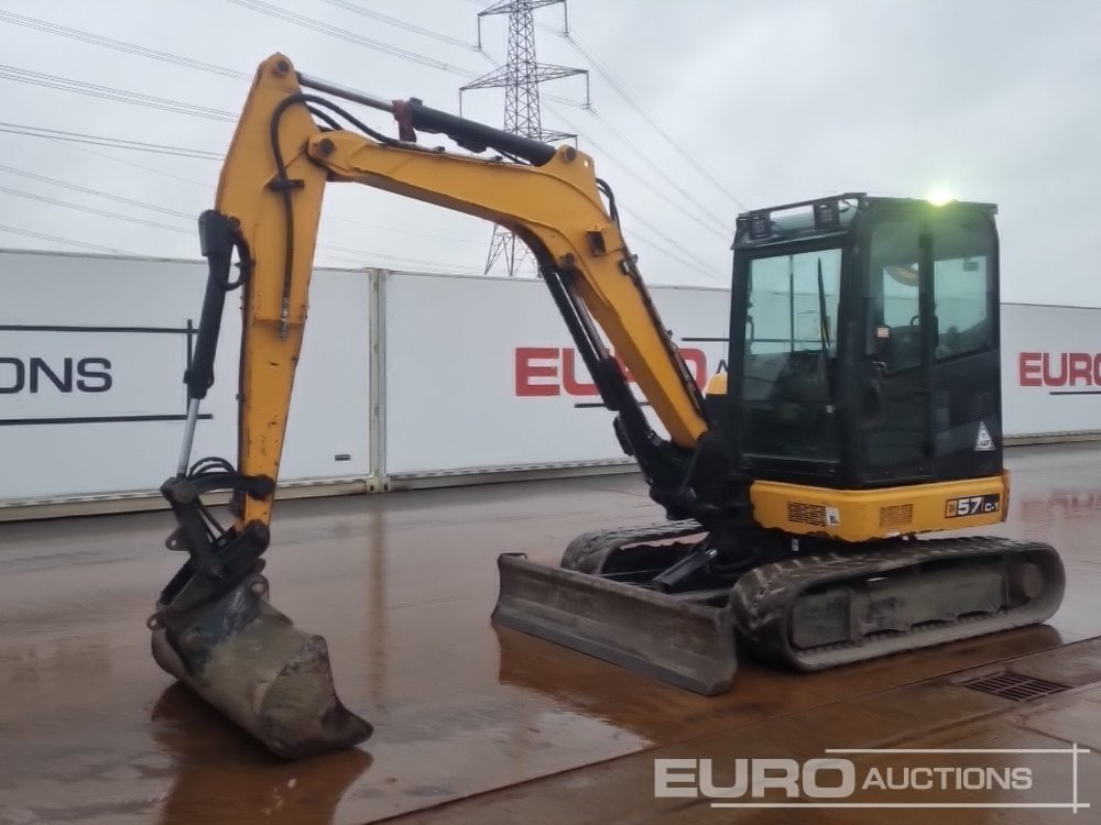 2018 JCB 57C-1 - Μίνι εκσκαφέας: φωτογραφία 1 2018 JCB 57C-1 - Μίνι εκσκαφέας: φωτογραφία 1