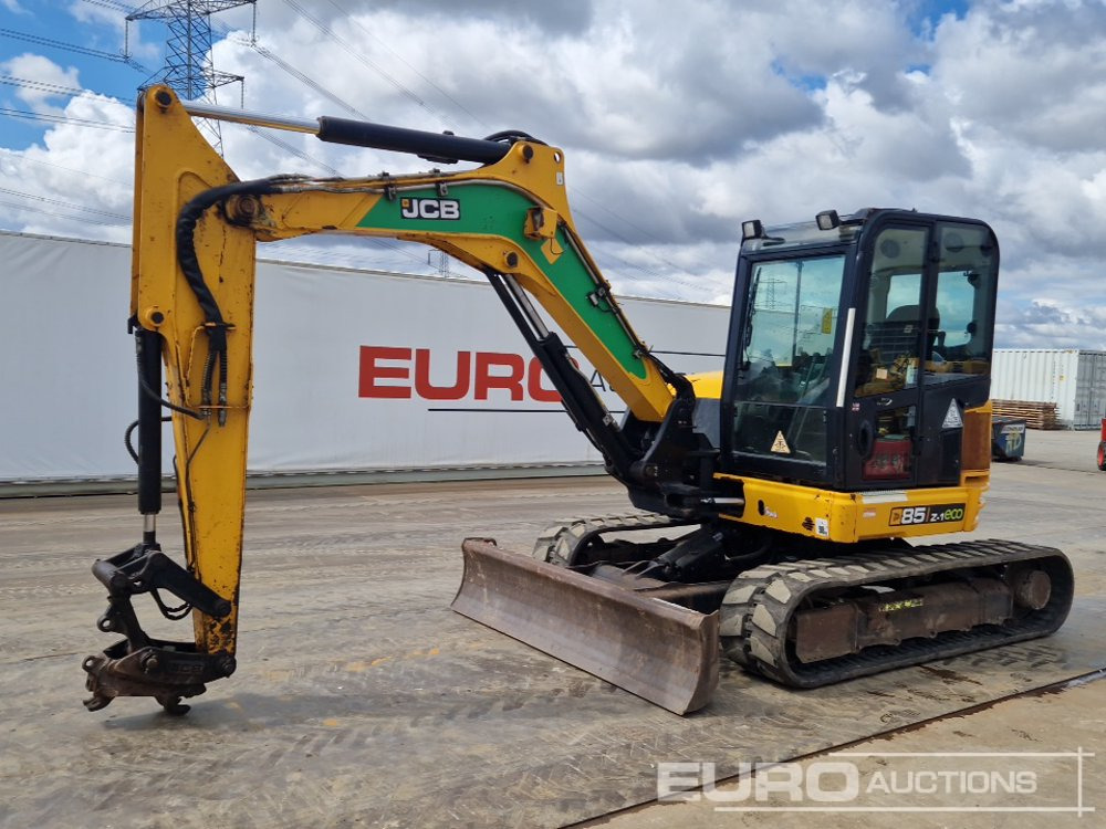 2018 JCB 85Z-1 ECO - Μίνι εκσκαφέας: φωτογραφία 1 2018 JCB 85Z-1 ECO - Μίνι εκσκαφέας: φωτογραφία 1