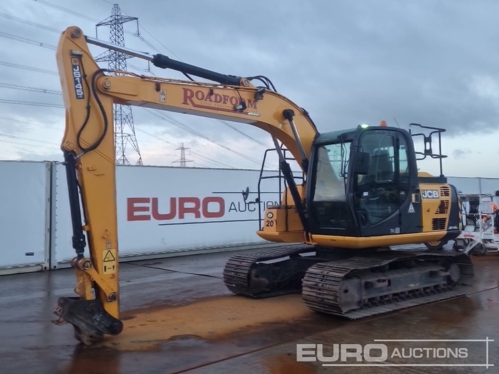 2018 JCB JS145LC 4F - Ερπυστριοφόρος εκσκαφέας: φωτογραφία 1 2018 JCB JS145LC 4F - Ερπυστριοφόρος εκσκαφέας: φωτογραφία 1