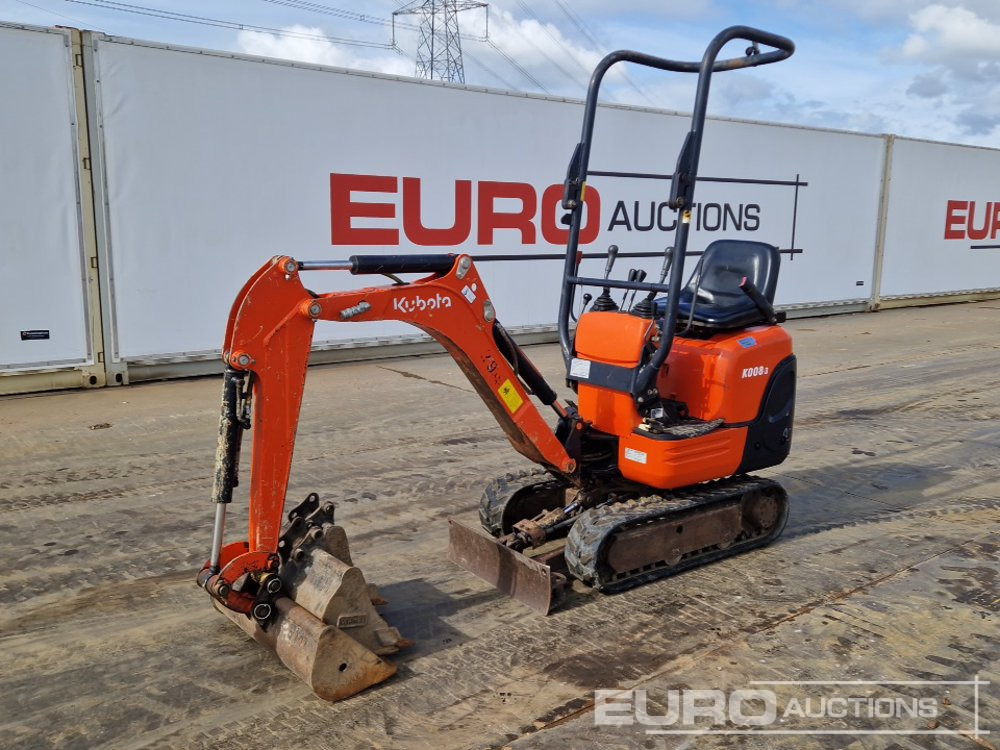 2018 Kubota K008-3 - Μίνι εκσκαφέας: φωτογραφία 1 2018 Kubota K008-3 - Μίνι εκσκαφέας: φωτογραφία 1