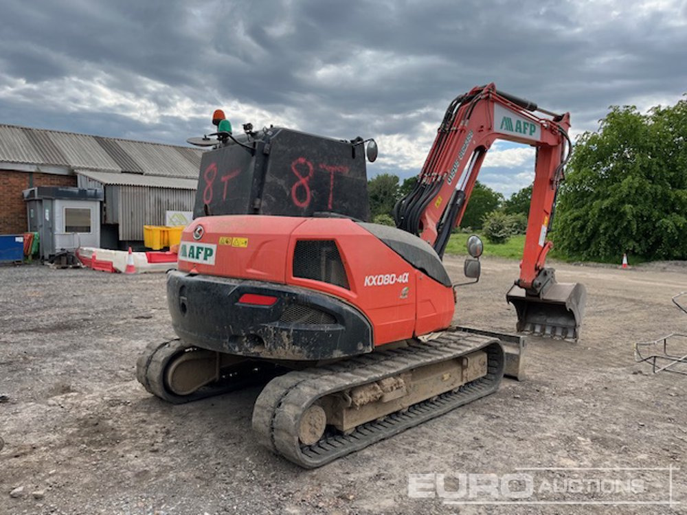2018 Kubota KX080-4A - Μίνι εκσκαφέας: φωτογραφία 5 2018 Kubota KX080-4A - Μίνι εκσκαφέας: φωτογραφία 5