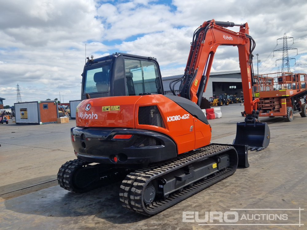 2018 Kubota KX080-4A - Μίνι εκσκαφέας: φωτογραφία 5 2018 Kubota KX080-4A - Μίνι εκσκαφέας: φωτογραφία 5