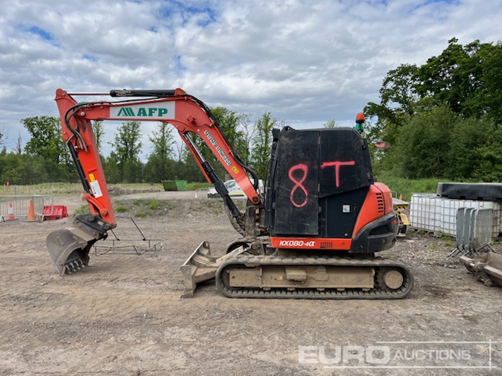 2018 Kubota KX080-4A - Μίνι εκσκαφέας: φωτογραφία 2 2018 Kubota KX080-4A - Μίνι εκσκαφέας: φωτογραφία 2