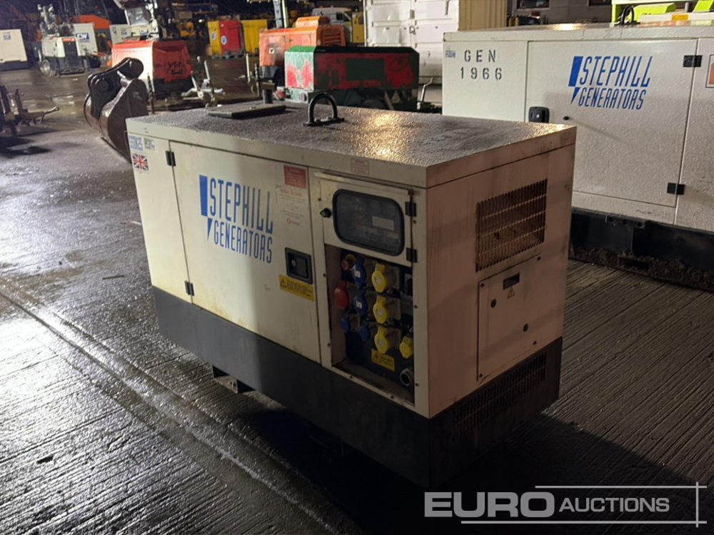 2018 Stephill 25kVA Generator, 4 Cylinder Engine - Βιομηχανική γεννήτρια: φωτογραφία 1 2018 Stephill 25kVA Generator, 4 Cylinder Engine - Βιομηχανική γεννήτρια: φωτογραφία 1