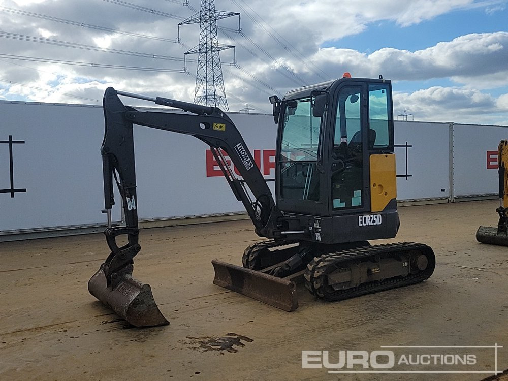 2018 Volvo ECR25D - Μίνι εκσκαφέας: φωτογραφία 1 2018 Volvo ECR25D - Μίνι εκσκαφέας: φωτογραφία 1