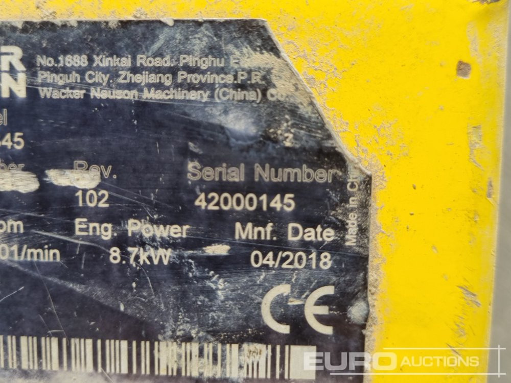 Μηχανών ασφάλτου 2018 Wacker Neuson BFS 1345: φωτογραφία 24