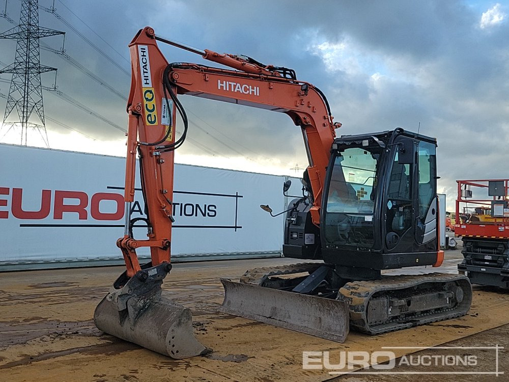 2019 Hitachi ZX85US-6 - Μίνι εκσκαφέας: φωτογραφία 1 2019 Hitachi ZX85US-6 - Μίνι εκσκαφέας: φωτογραφία 1