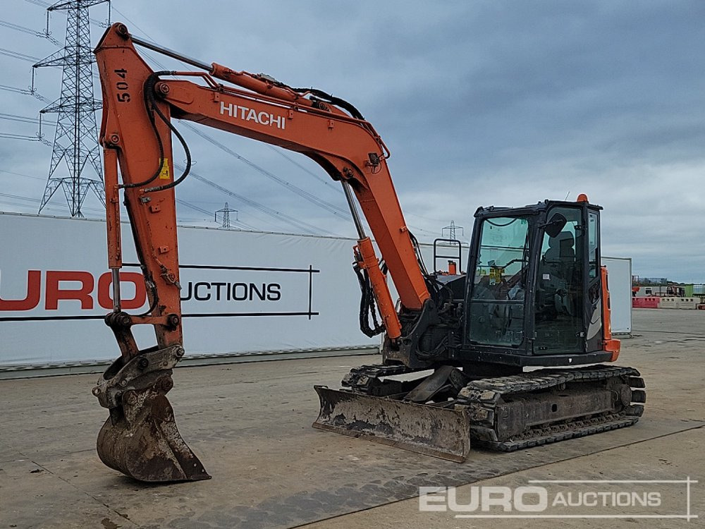 2019 Hitachi ZX85USB-5A - Μίνι εκσκαφέας: φωτογραφία 1 2019 Hitachi ZX85USB-5A - Μίνι εκσκαφέας: φωτογραφία 1