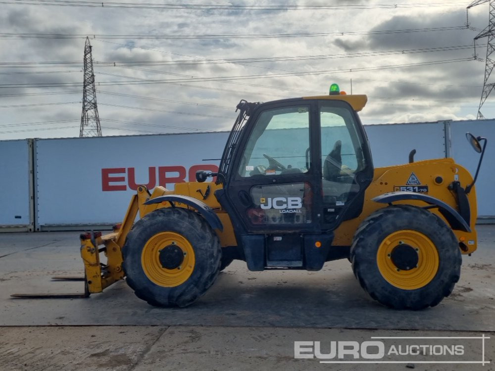 2019 JCB 531-70 - Τηλεσκοπικός φορτωτής: φωτογραφία 2 2019 JCB 531-70 - Τηλεσκοπικός φορτωτής: φωτογραφία 2