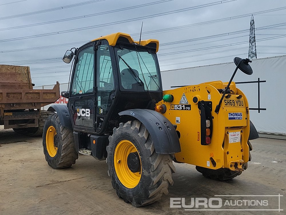 2019 JCB 531-70 - Τηλεσκοπικός φορτωτής: φωτογραφία 3 2019 JCB 531-70 - Τηλεσκοπικός φορτωτής: φωτογραφία 3