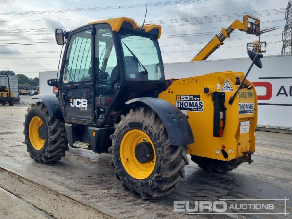 2019 JCB 531-70 - Τηλεσκοπικός φορτωτής: φωτογραφία 3 2019 JCB 531-70 - Τηλεσκοπικός φορτωτής: φωτογραφία 3