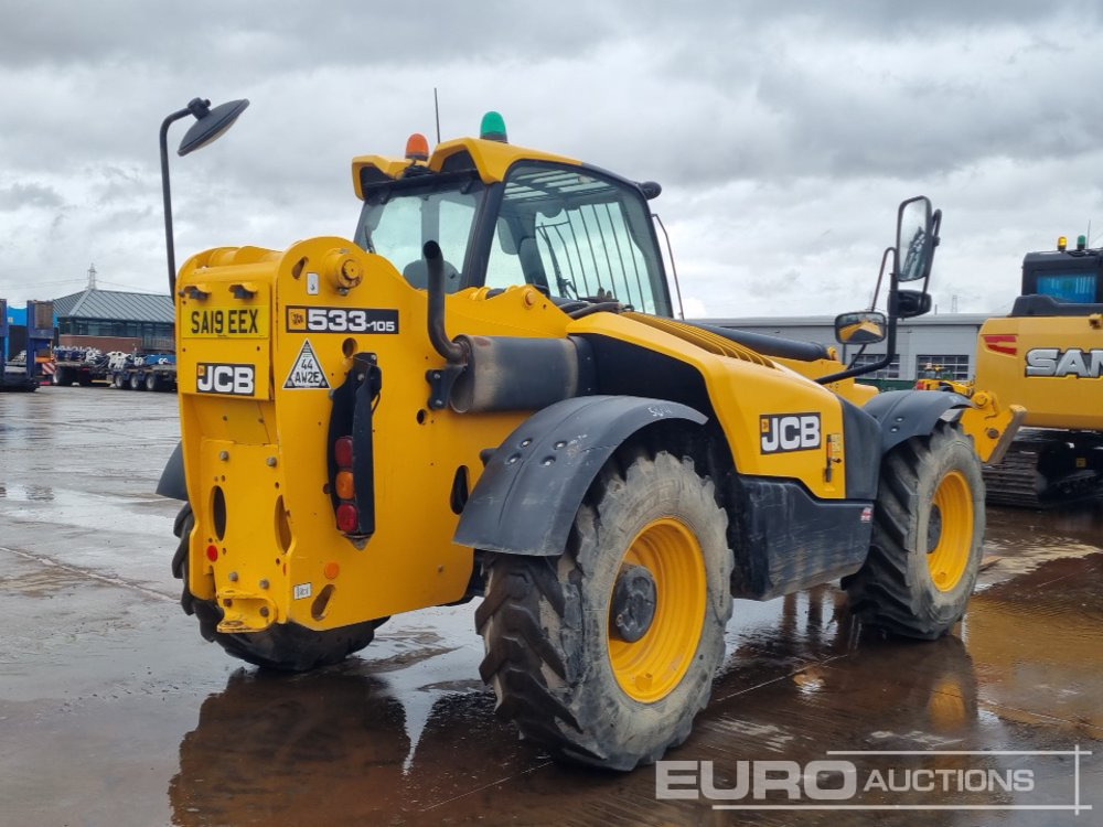 2019 JCB 533-105 - Τηλεσκοπικός φορτωτής: φωτογραφία 5 2019 JCB 533-105 - Τηλεσκοπικός φορτωτής: φωτογραφία 5