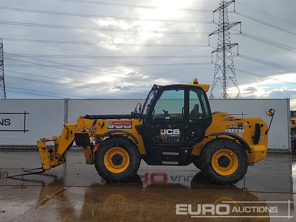 2019 JCB 540-140 Hi Viz - Τηλεσκοπικός φορτωτής: φωτογραφία 2 2019 JCB 540-140 Hi Viz - Τηλεσκοπικός φορτωτής: φωτογραφία 2
