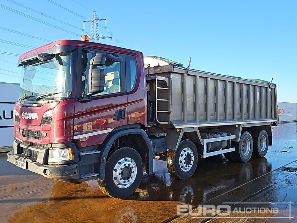 2019 Scania P410XT - Φορτηγό ανατρεπόμενο: φωτογραφία 1 2019 Scania P410XT - Φορτηγό ανατρεπόμενο: φωτογραφία 1