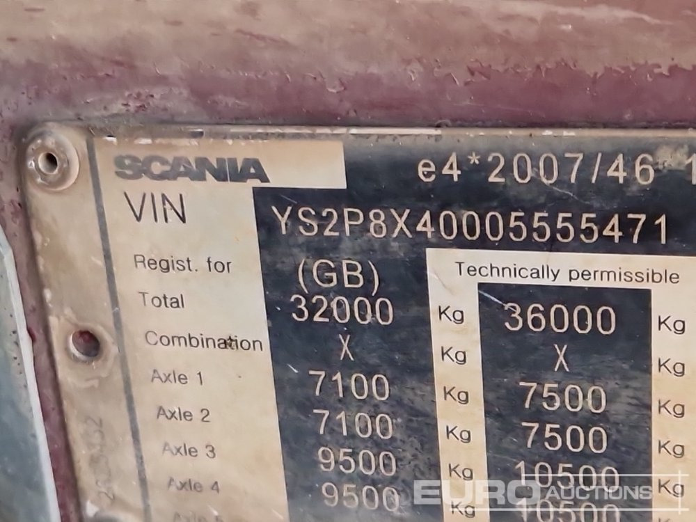 Φορτηγό ανατρεπόμενο 2019 Scania P410XT: φωτογραφία 39