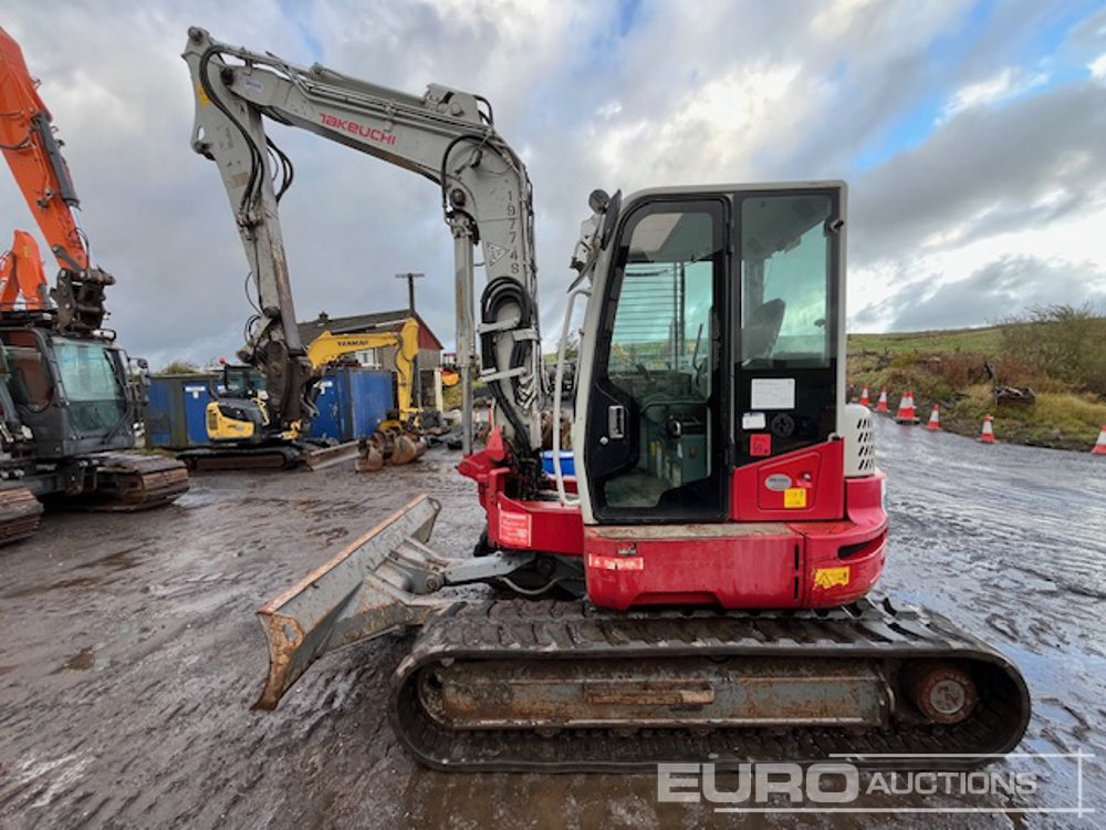 2019 Takeuchi TB280FR - Μίνι εκσκαφέας: φωτογραφία 2 2019 Takeuchi TB280FR - Μίνι εκσκαφέας: φωτογραφία 2