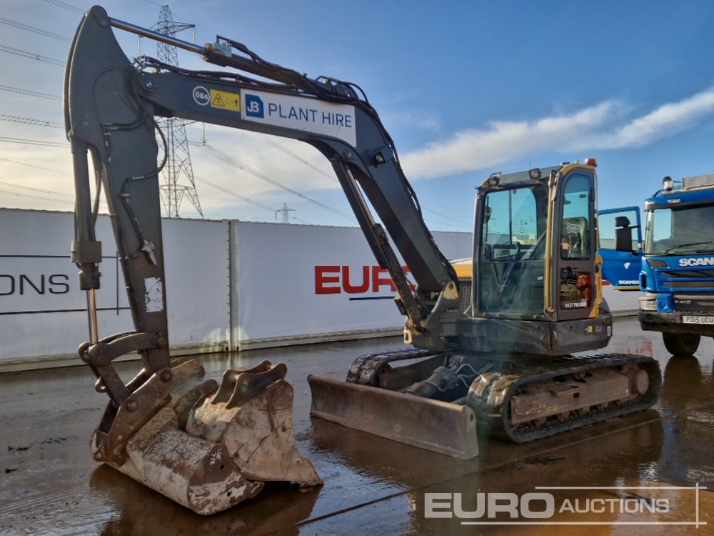 2019 Volvo ECR88D - Μίνι εκσκαφέας: φωτογραφία 1 2019 Volvo ECR88D - Μίνι εκσκαφέας: φωτογραφία 1