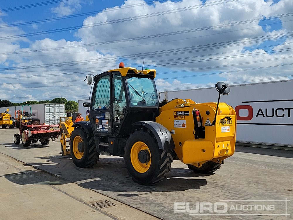 2020 JCB 540-140 Hi Viz - Τηλεσκοπικός φορτωτής: φωτογραφία 3 2020 JCB 540-140 Hi Viz - Τηλεσκοπικός φορτωτής: φωτογραφία 3