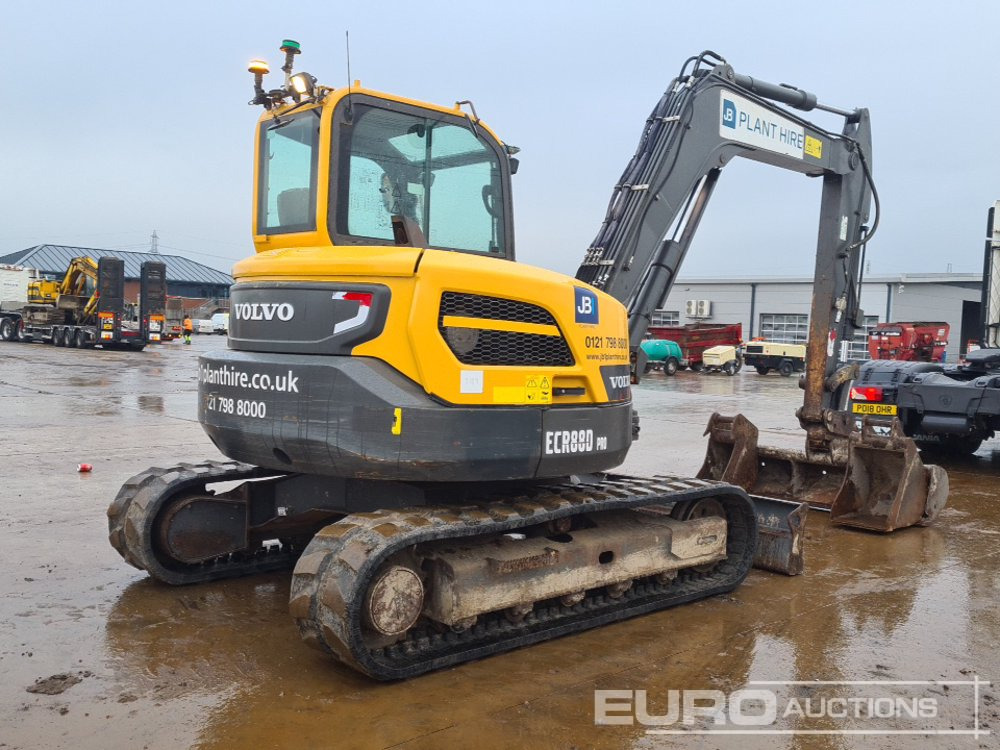 2020 Volvo ECR88D - Μίνι εκσκαφέας: φωτογραφία 5 2020 Volvo ECR88D - Μίνι εκσκαφέας: φωτογραφία 5