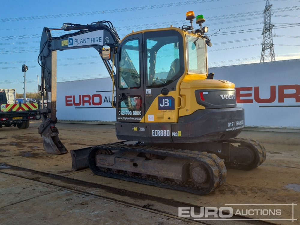 2020 Volvo ECR88D - Μίνι εκσκαφέας: φωτογραφία 3 2020 Volvo ECR88D - Μίνι εκσκαφέας: φωτογραφία 3