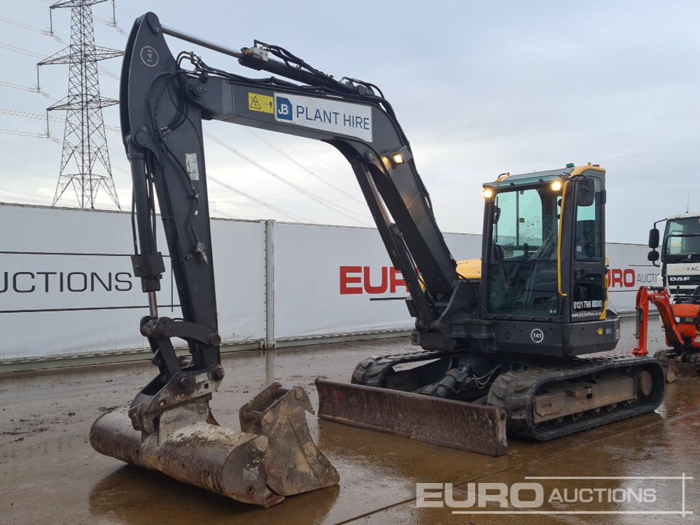 2020 Volvo ECR88D - Μίνι εκσκαφέας: φωτογραφία 1 2020 Volvo ECR88D - Μίνι εκσκαφέας: φωτογραφία 1