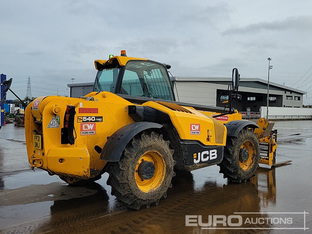 2021 JCB 540-140 Hi Viz - Τηλεσκοπικός φορτωτής: φωτογραφία 5 2021 JCB 540-140 Hi Viz - Τηλεσκοπικός φορτωτής: φωτογραφία 5