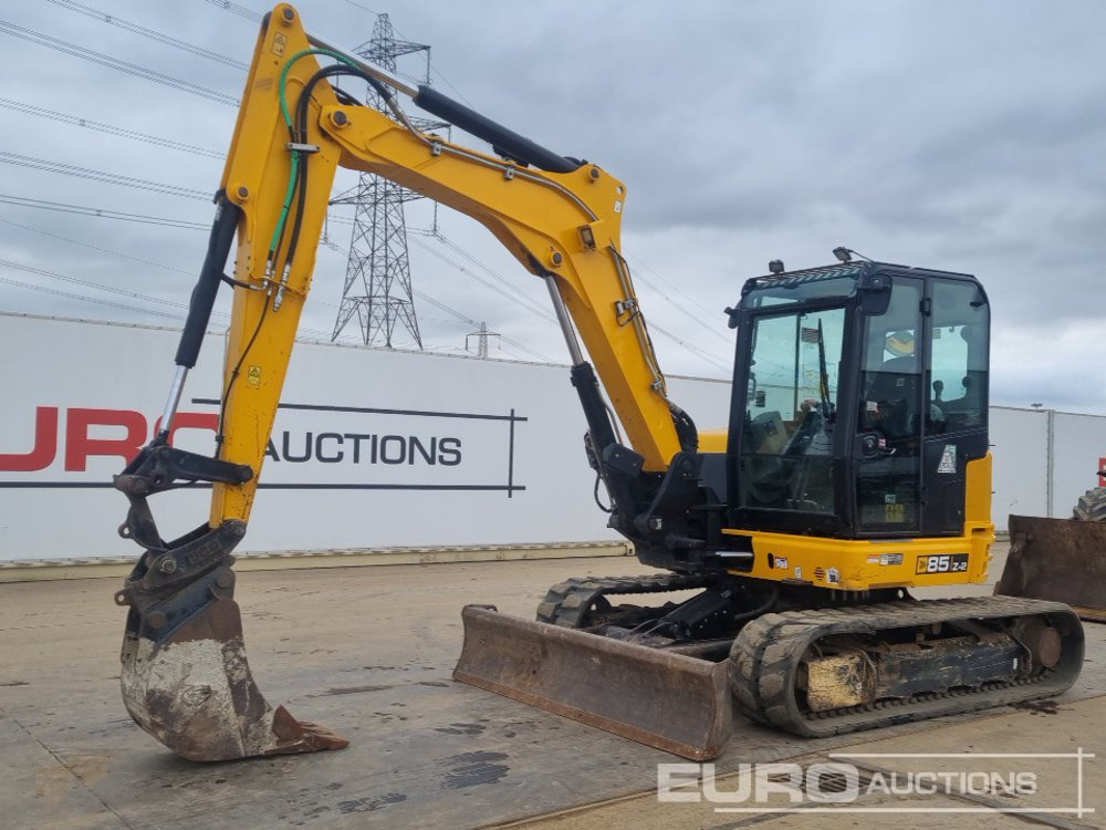 2021 JCB 85Z-2 - Μίνι εκσκαφέας: φωτογραφία 1 2021 JCB 85Z-2 - Μίνι εκσκαφέας: φωτογραφία 1