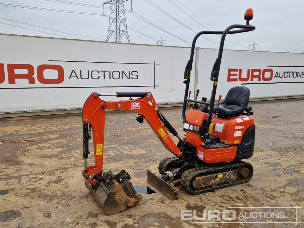2021 Kubota K008-3 - Μίνι εκσκαφέας: φωτογραφία 1 2021 Kubota K008-3 - Μίνι εκσκαφέας: φωτογραφία 1