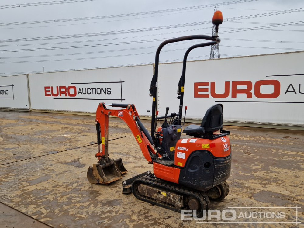 2021 Kubota K008-3 - Μίνι εκσκαφέας: φωτογραφία 3 2021 Kubota K008-3 - Μίνι εκσκαφέας: φωτογραφία 3