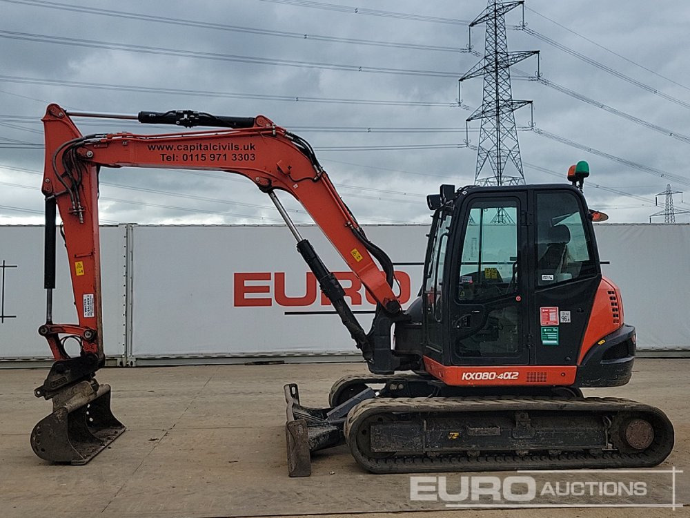 2021 Kubota KX080-4A2 - Μίνι εκσκαφέας: φωτογραφία 2 2021 Kubota KX080-4A2 - Μίνι εκσκαφέας: φωτογραφία 2