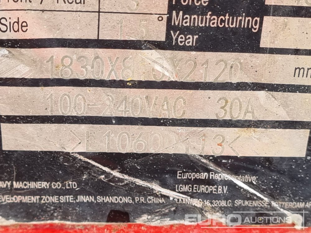 Πλατφόρμα εναέρια 2021 LGMG AS0607W: φωτογραφία 34 Πλατφόρμα εναέρια 2021 LGMG AS0607W: φωτογραφία 34