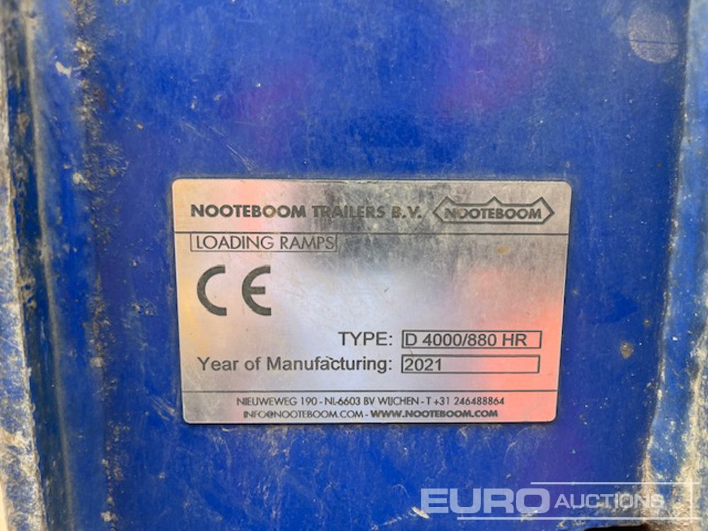 Επικαθήμενο με χαμηλό δάπεδο 2021 Nooteboom OSD-48-03: φωτογραφία 14