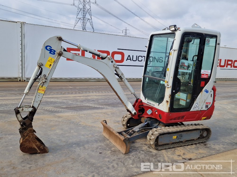2021 Takeuchi TB216 - Μίνι εκσκαφέας: φωτογραφία 1 2021 Takeuchi TB216 - Μίνι εκσκαφέας: φωτογραφία 1