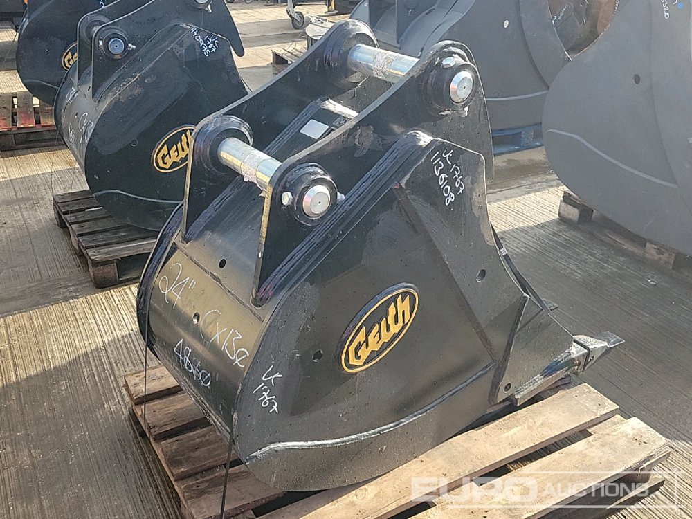 2022 Geith 24" Digging Bucket 65mm Pin to suit 13 Ton Excavator - Κουβας: φωτογραφία 5 2022 Geith 24" Digging Bucket 65mm Pin to suit 13 Ton Excavator - Κουβας: φωτογραφία 5
