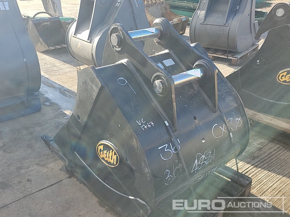2022 Geith 36 " Digging Bucket 65mm Pin to suit 13 Ton Excavator - Κουβας: φωτογραφία 3 2022 Geith 36 " Digging Bucket 65mm Pin to suit 13 Ton Excavator - Κουβας: φωτογραφία 3
