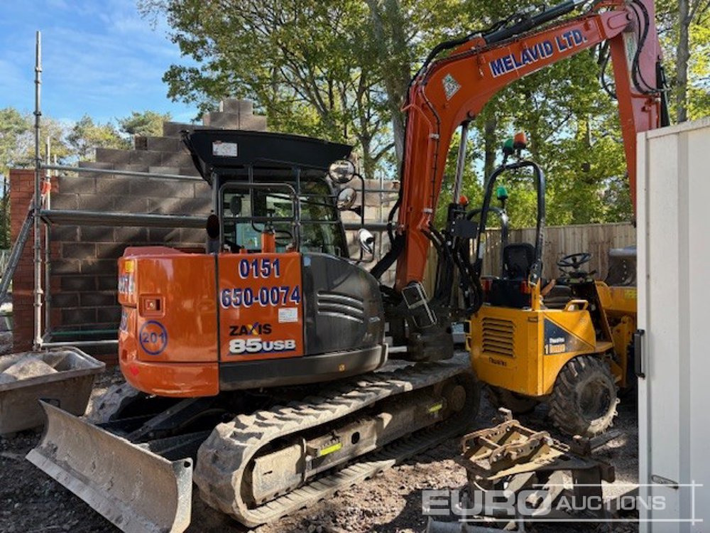 2022 Hitachi ZX85USB-6 - Μίνι εκσκαφέας: φωτογραφία 2 2022 Hitachi ZX85USB-6 - Μίνι εκσκαφέας: φωτογραφία 2