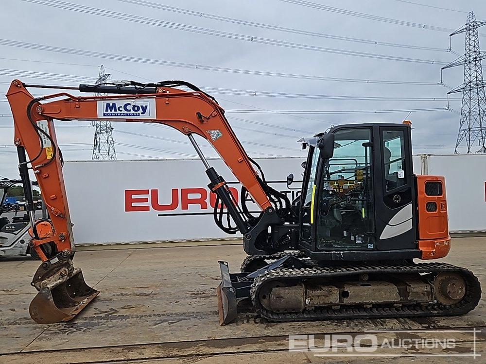 2022 Hitachi ZX85USB-6 - Μίνι εκσκαφέας: φωτογραφία 2 2022 Hitachi ZX85USB-6 - Μίνι εκσκαφέας: φωτογραφία 2
