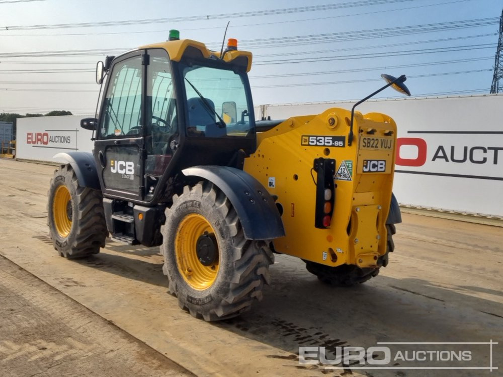 2022 JCB 535-95 - Τηλεσκοπικός φορτωτής: φωτογραφία 3 2022 JCB 535-95 - Τηλεσκοπικός φορτωτής: φωτογραφία 3