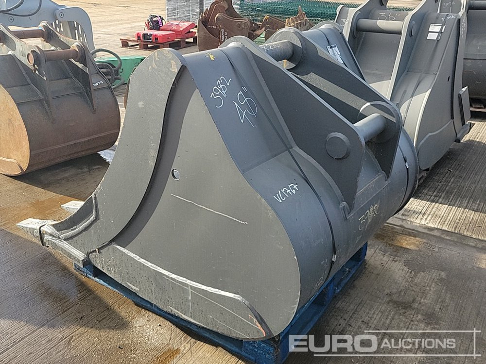 2022 Miller 48" Scoop Bucket 80mm Pin to suit 20 Ton Excavator - Κουβας: φωτογραφία 3 2022 Miller 48" Scoop Bucket 80mm Pin to suit 20 Ton Excavator - Κουβας: φωτογραφία 3