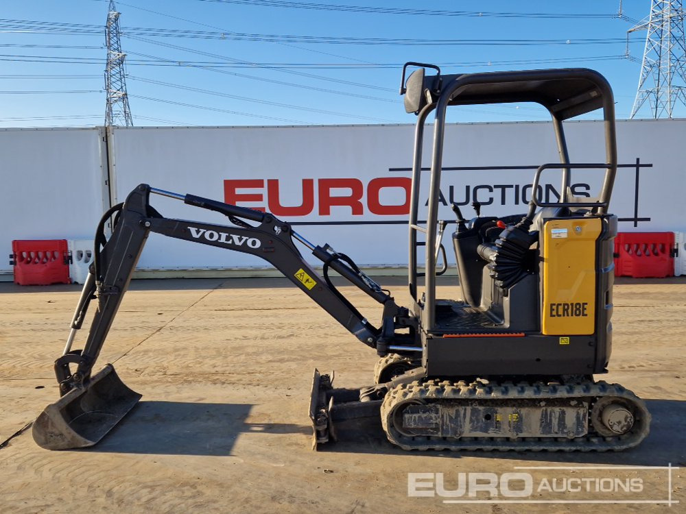 2022 Volvo ECR18E - Μίνι εκσκαφέας: φωτογραφία 2 2022 Volvo ECR18E - Μίνι εκσκαφέας: φωτογραφία 2