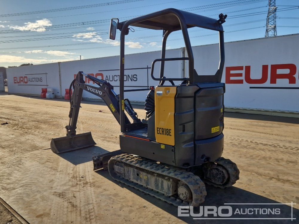 2022 Volvo ECR18E - Μίνι εκσκαφέας: φωτογραφία 3 2022 Volvo ECR18E - Μίνι εκσκαφέας: φωτογραφία 3