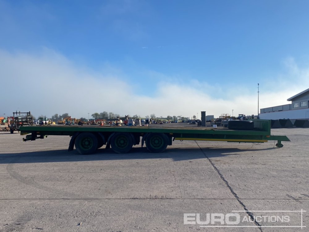 30' Tri Axle Drawbar Flatbed Trailer - Ρυμούλκα για τρακτέρ: φωτογραφία 5 30' Tri Axle Drawbar Flatbed Trailer - Ρυμούλκα για τρακτέρ: φωτογραφία 5
