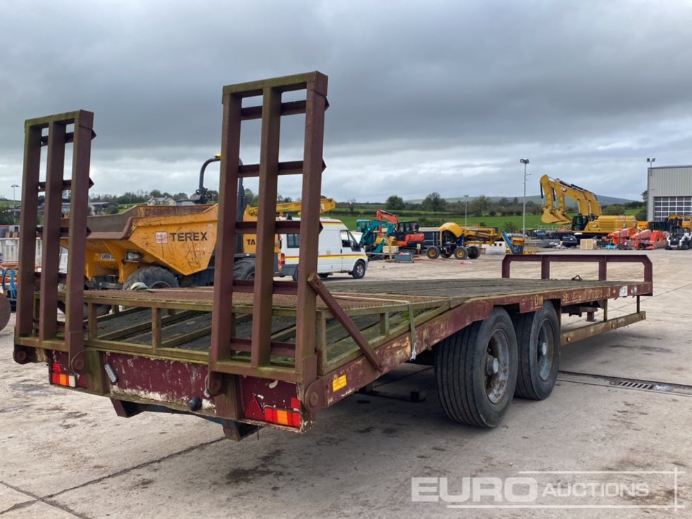 30' Twin Axle Low Loader, Cheese Wedge, Sprung Draw Bar, Ramps - Ρυμούλκα για τρακτέρ: φωτογραφία 4 30' Twin Axle Low Loader, Cheese Wedge, Sprung Draw Bar, Ramps - Ρυμούλκα για τρακτέρ: φωτογραφία 4