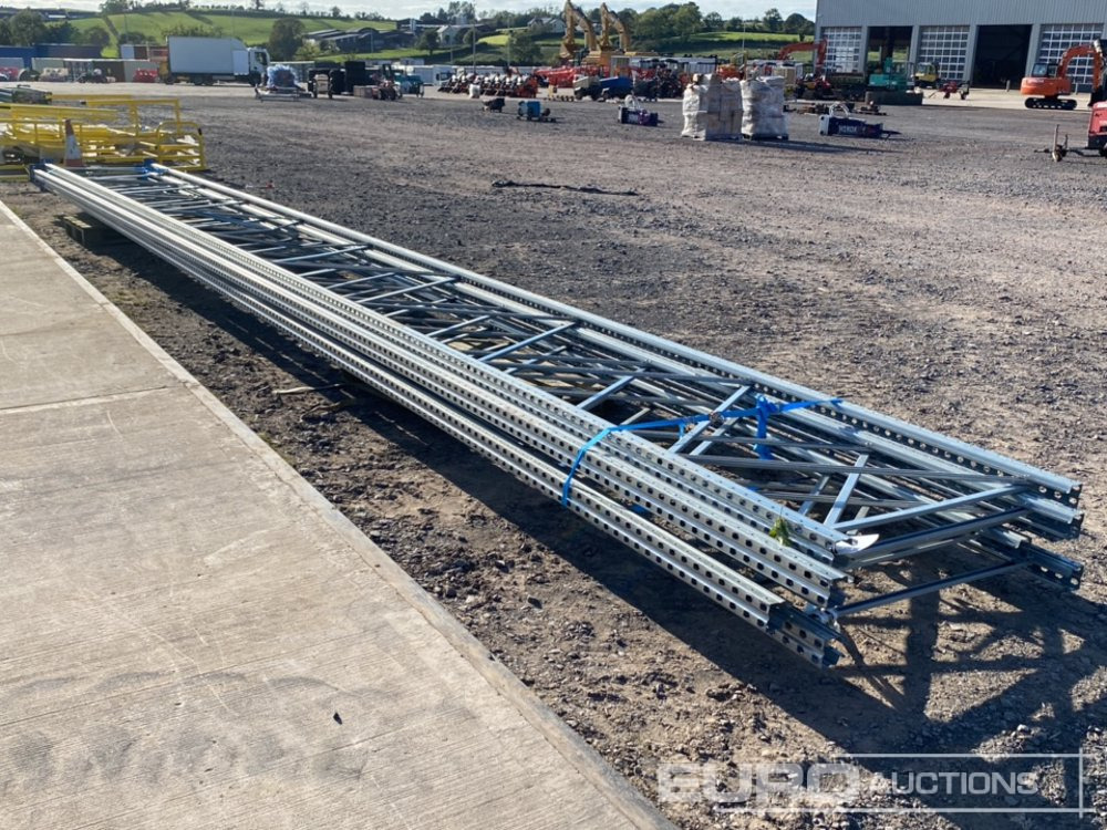 35' Pallet Racking Uprights (5 of) - Εξοπλισμού κατασκευών: φωτογραφία 2 35' Pallet Racking Uprights (5 of) - Εξοπλισμού κατασκευών: φωτογραφία 2