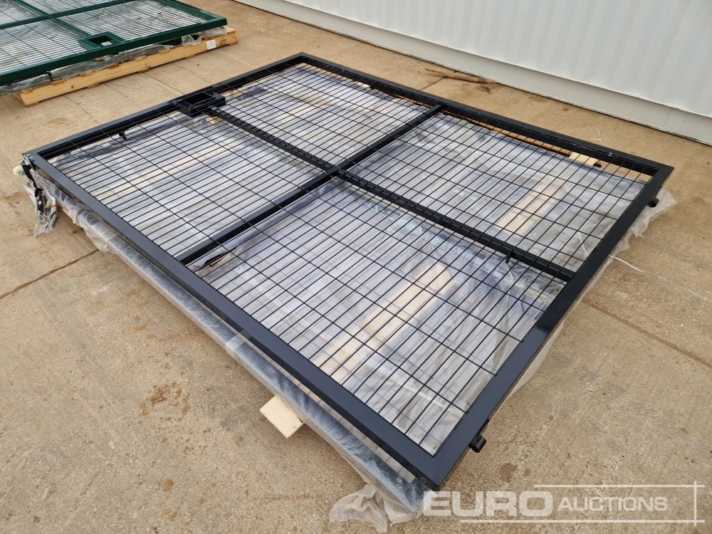 3m x 2.3m Heavy Duty Galvanized Powder Coated Gate (2 of), 100mm x 100mm Post (2 of), Assembly Kit (Black) - Εξοπλισμός γκαράζ: φωτογραφία 3 3m x 2.3m Heavy Duty Galvanized Powder Coated Gate (2 of), 100mm x 100mm Post (2 of), Assembly Kit (Black) - Εξοπλισμός γκαράζ: φωτογραφία 3