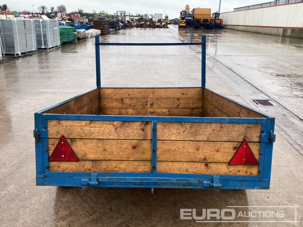 6' x 4' Single Axle Car Trailer, Ladder Rack, LED Lights - Τρέιλερ μεταφοράς μηχανημάτων: φωτογραφία 4 6' x 4' Single Axle Car Trailer, Ladder Rack, LED Lights - Τρέιλερ μεταφοράς μηχανημάτων: φωτογραφία 4