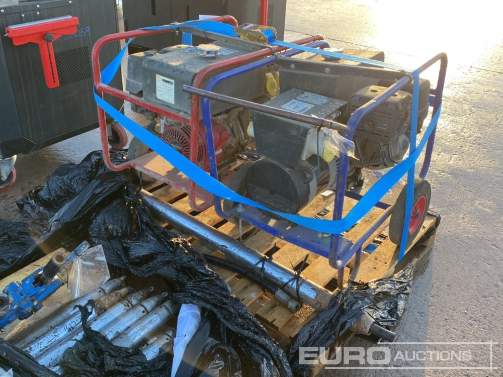 6Kva Petrol Generator, Honda Engine (2 of) - Βιομηχανική γεννήτρια: φωτογραφία 1 6Kva Petrol Generator, Honda Engine (2 of) - Βιομηχανική γεννήτρια: φωτογραφία 1